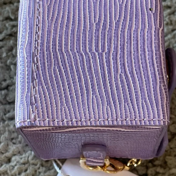 JW PEI Mini Lavender Square Box Bag - Picture 6 of 12